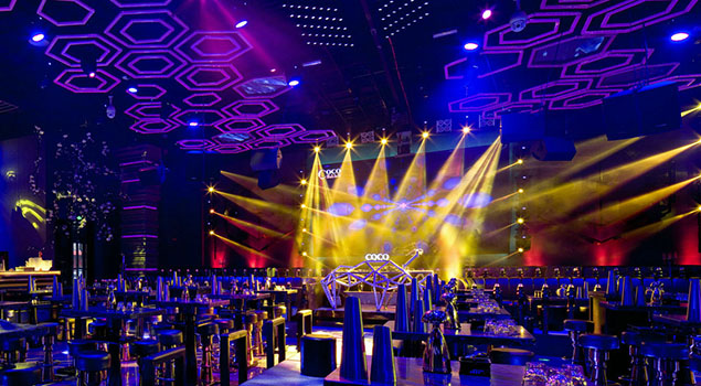 LED main screens enhance bar aesthetics